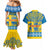 Sweden National Day 2024 Couples Matching Mermaid Dress and Hawaiian Shirt Svenska Flaggans Dag - Wonder Print Shop