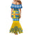 Sweden National Day 2024 Mermaid Dress Svenska Flaggans Dag - Wonder Print Shop