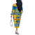 Sweden National Day 2024 Off The Shoulder Long Sleeve Dress Svenska Flaggans Dag - Wonder Print Shop