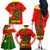 Portugal Day 2024 Family Matching Off The Shoulder Long Sleeve Dress and Hawaiian Shirt de Camoes e das Comunidades Portuguesas - Wonder Print Shop