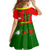 Portugal Day 2024 Kid Short Sleeve Dress de Camoes e das Comunidades Portuguesas - Wonder Print Shop