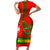 Portugal Day 2024 Short Sleeve Bodycon Dress de Camoes e das Comunidades Portuguesas - Wonder Print Shop