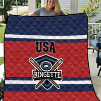 USA 2025 Ringette Quilt Go Champion Team Ringette USA