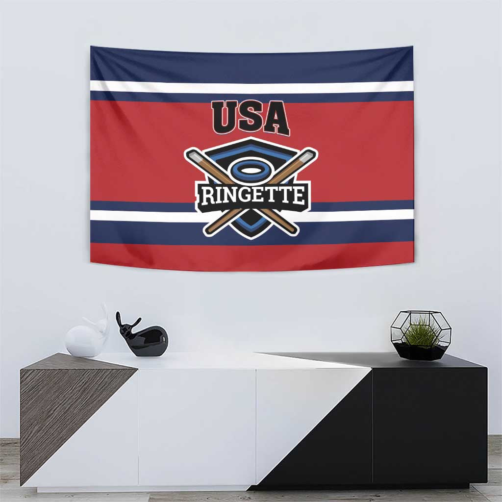 USA 2025 Ringette Tapestry Go Champion Team Ringette USA