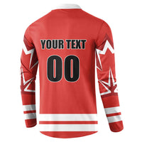 Custom Canada Ringuette Button Sweatshirt Team Canada Dominates The Game