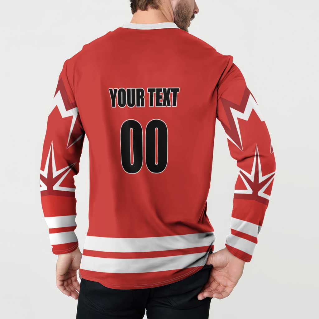 Custom Canada Ringuette Button Sweatshirt Team Canada Dominates The Game