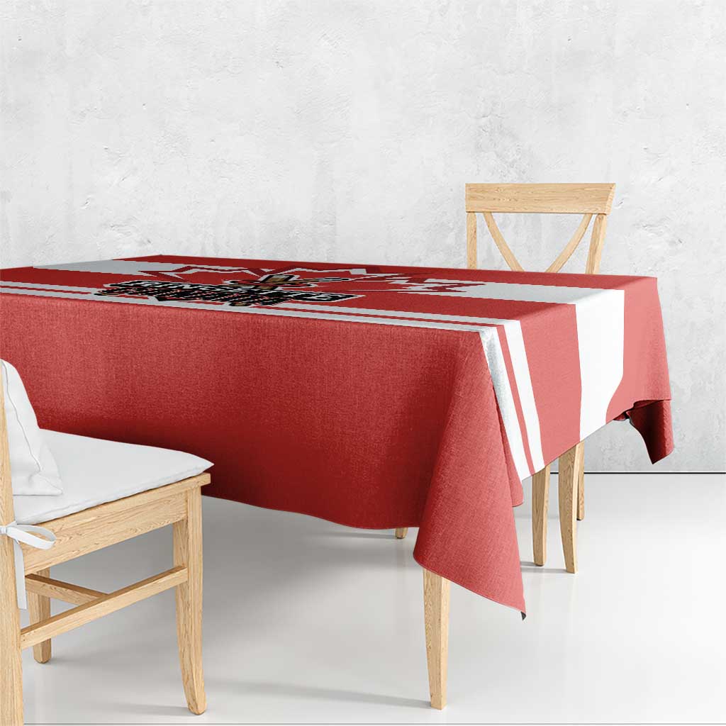 Canada Ringuette Tablecloth Team Canada Dominates The Game