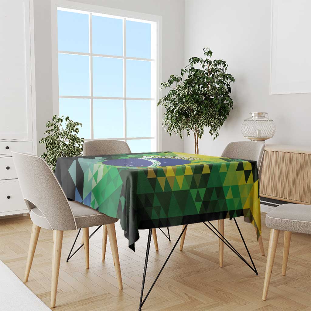 Brasil Tablecloth Dynamic Sporty Style