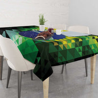 Brasil Tablecloth Dynamic Sporty Style
