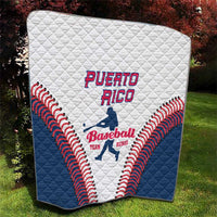 Baseball Puerto Rico 2025 Quilt Team Rubio Retro Style