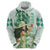 Kentucky Horse Racing Zip Hoodie Fancy Lady With Derby Mint Julep Cocktail - Wonder Print Shop