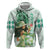 Kentucky Horse Racing Zip Hoodie Fancy Lady With Derby Mint Julep Cocktail - Wonder Print Shop