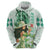 Kentucky Horse Racing Zip Hoodie Fancy Lady With Derby Mint Julep Cocktail - Wonder Print Shop