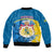 Sweden Bomber Jacket Swedish Lion With Coat Of Arms - Wonder Print Shop