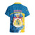 Sweden Hawaiian Shirt Swedish Lion With Coat Of Arms - Wonder Print Shop