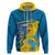 Sweden Hoodie Swedish Lion With Coat Of Arms - Wonder Print Shop