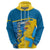 Sweden Hoodie Swedish Lion With Coat Of Arms - Wonder Print Shop