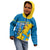 Sweden Kid Hoodie Swedish Lion With Coat Of Arms - Wonder Print Shop