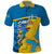 Sweden Polo Shirt Swedish Lion With Coat Of Arms - Wonder Print Shop