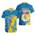 Custom Sweden Hawaiian Shirt Swedish Lion With Coat Of Arms - Wonder Print Shop