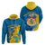 Custom Sweden Hoodie Swedish Lion With Coat Of Arms - Wonder Print Shop