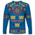 Custom Sweden Long Sleeve Shirt Swedish Three Crown Mix Scandinavian Flowers - Wonder Print Shop