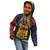 Chad Independence Day 1960 Kid Hoodie Tchad Goat and Lion African Pattern - Wonder Print Shop