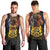 Chad Independence Day 1960 Men Tank Top Tchad Goat and Lion African Pattern - Wonder Print Shop