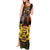 Chad Independence Day 1960 Tank Maxi Dress Tchad Goat and Lion African Pattern - Wonder Print Shop