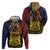 Chad Independence Day 1960 Zip Hoodie Tchad Goat and Lion African Pattern - Wonder Print Shop