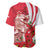 Singapore Baseball Jersey The Merlion With Red Orchid - Wonder Print Shop