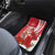 Singapore Car Mats The Merlion With Red Orchid - Wonder Print Shop