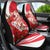 Singapore Car Seat Cover The Merlion With Red Orchid - Wonder Print Shop