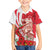 Singapore Family Matching Off Shoulder Short Dress and Hawaiian Shirt The Merlion With Red Orchid - Wonder Print Shop