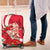 Singapore Luggage Cover The Merlion With Red Orchid - Wonder Print Shop