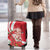 Singapore Luggage Cover The Merlion With Red Orchid - Wonder Print Shop