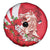 Singapore Spare Tire Cover The Merlion With Red Orchid - Wonder Print Shop