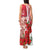 Singapore Tank Maxi Dress The Merlion With Red Orchid - Wonder Print Shop