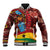 Panafest Baseball Jacket Ghana Tropical African Pattern - Wonder Print Shop