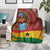 Panafest Blanket Ghana Tropical African Pattern