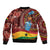 Panafest Bomber Jacket Ghana Tropical African Pattern - Wonder Print Shop