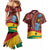 Panafest Couples Matching Mermaid Dress and Hawaiian Shirt Ghana Tropical African Pattern - Wonder Print Shop