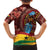 Panafest Family Matching Long Sleeve Bodycon Dress and Hawaiian Shirt Ghana Tropical African Pattern - Wonder Print Shop