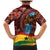 Panafest Family Matching Mermaid Dress and Hawaiian Shirt Ghana Tropical African Pattern - Wonder Print Shop