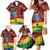 Panafest Family Matching Mermaid Dress and Hawaiian Shirt Ghana Tropical African Pattern - Wonder Print Shop