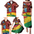 Panafest Family Matching Puletasi and Hawaiian Shirt Ghana Tropical African Pattern - Wonder Print Shop