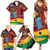 Panafest Family Matching Summer Maxi Dress and Hawaiian Shirt Ghana Tropical African Pattern - Wonder Print Shop