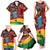 Panafest Family Matching Tank Maxi Dress and Hawaiian Shirt Ghana Tropical African Pattern - Wonder Print Shop