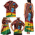 Panafest Family Matching Tank Maxi Dress and Hawaiian Shirt Ghana Tropical African Pattern - Wonder Print Shop