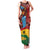 Panafest Family Matching Tank Maxi Dress and Hawaiian Shirt Ghana Tropical African Pattern - Wonder Print Shop